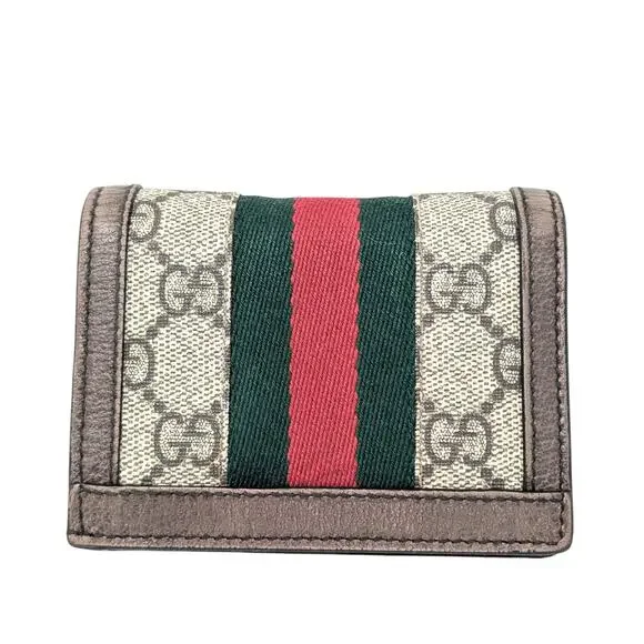 GUCCI Ophidia GG Supreme Compact Wallet - Picture 8 of 10
